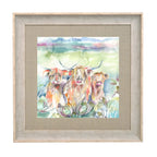 Heilan Herd Framed Print