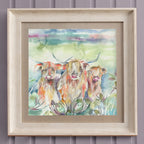 Heilan Herd Framed Print