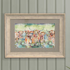 Heilan Herd Framed Print