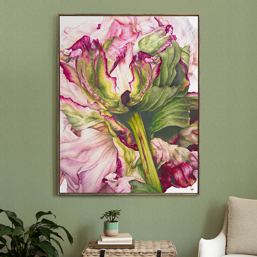 Heligan Framed Canvas