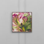 Heligan Fuchsia Framed Canvas