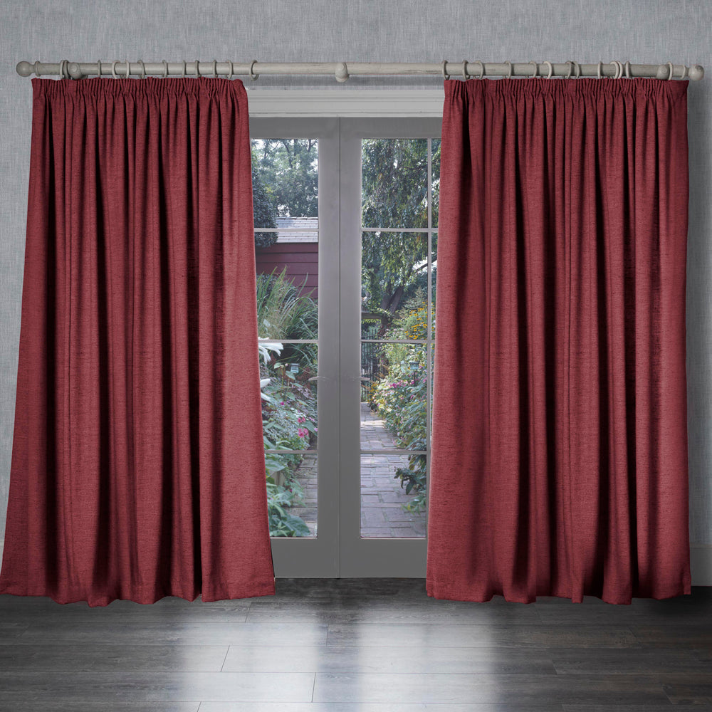 Helmsley Woven Pencil Pleat Curtains