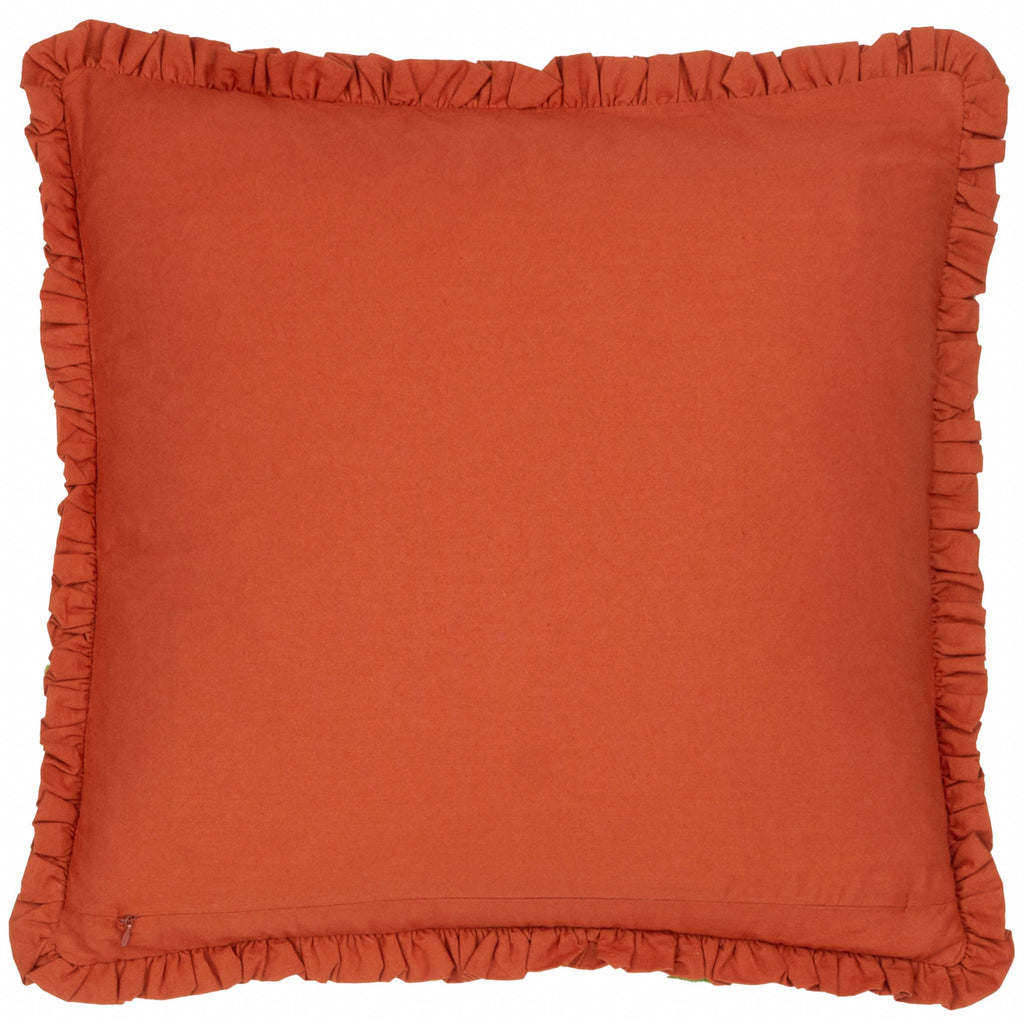 Henderson Embroidered Cotton Cushion