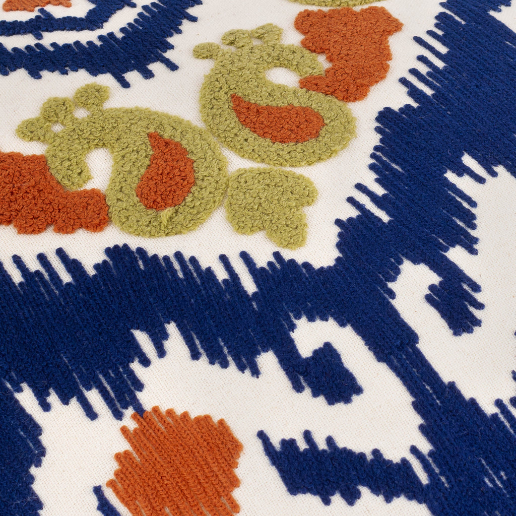 Henderson Embroidered Cotton Cushion