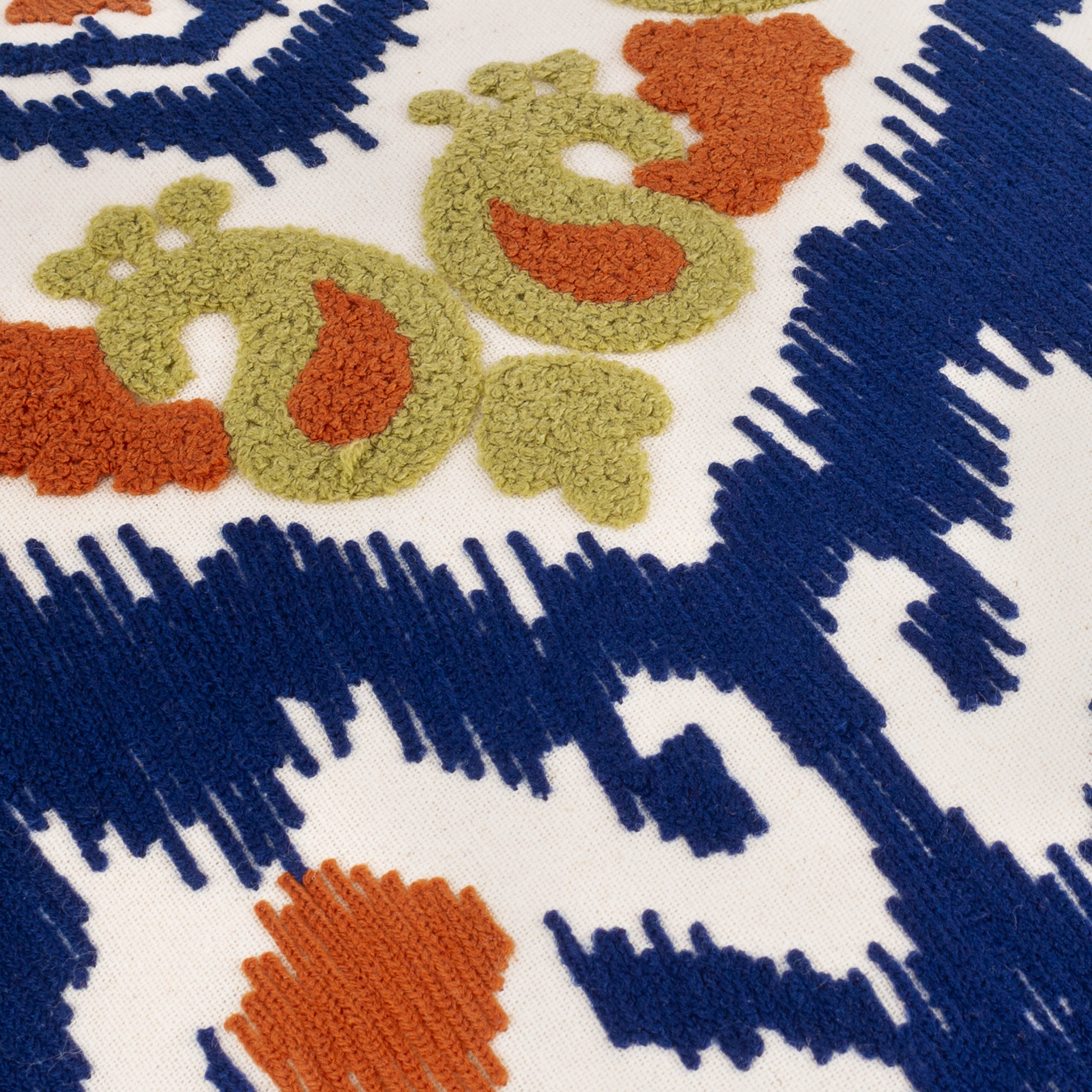 Henderson Embroidered Cotton Cushion