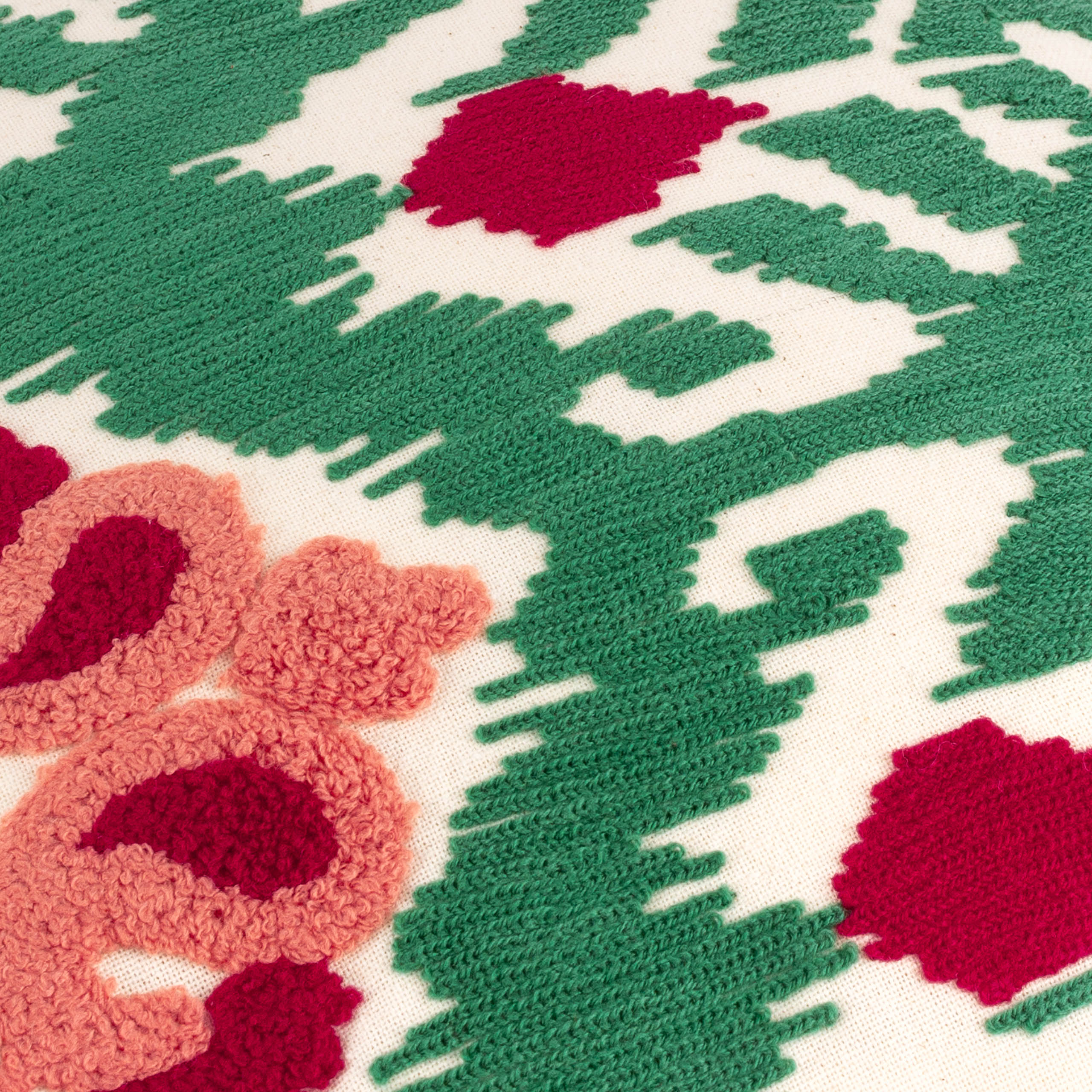 Henderson Embroidered Cotton Cushion