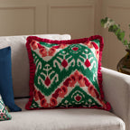 Henderson Embroidered Cotton Cushion