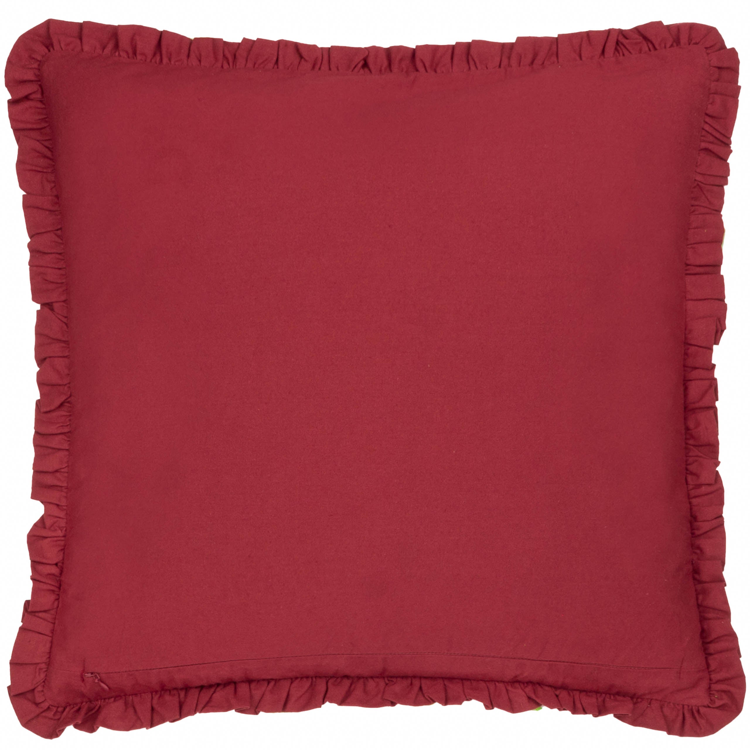 Henderson Embroidered Cotton Cushion