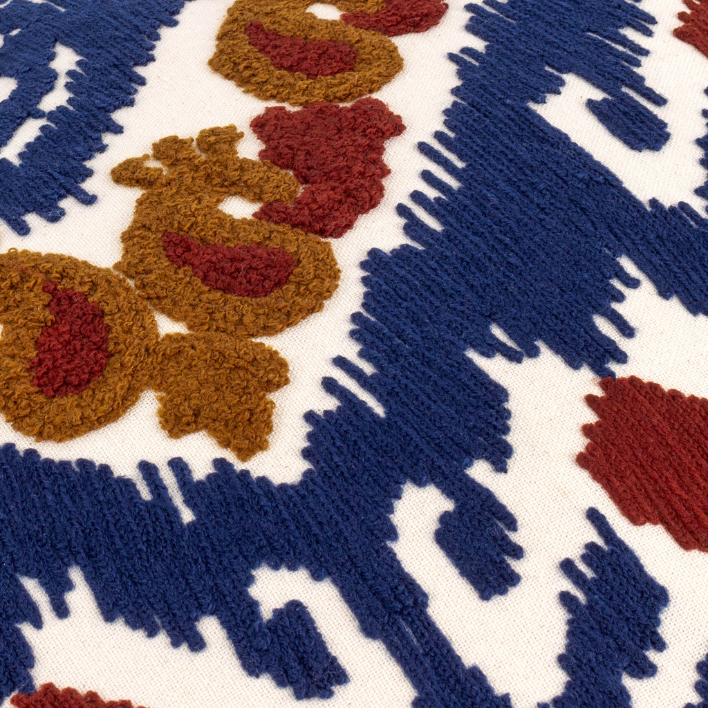 Henderson Embroidered Cotton Cushion