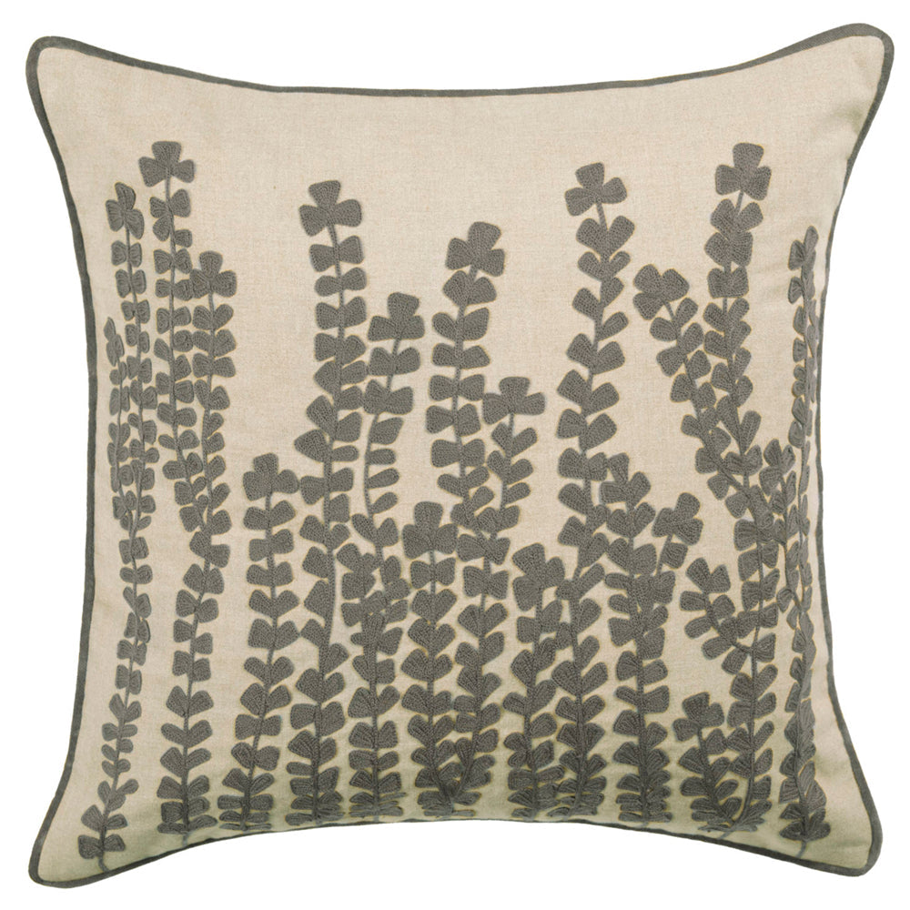 Herb Embroidered Cushion