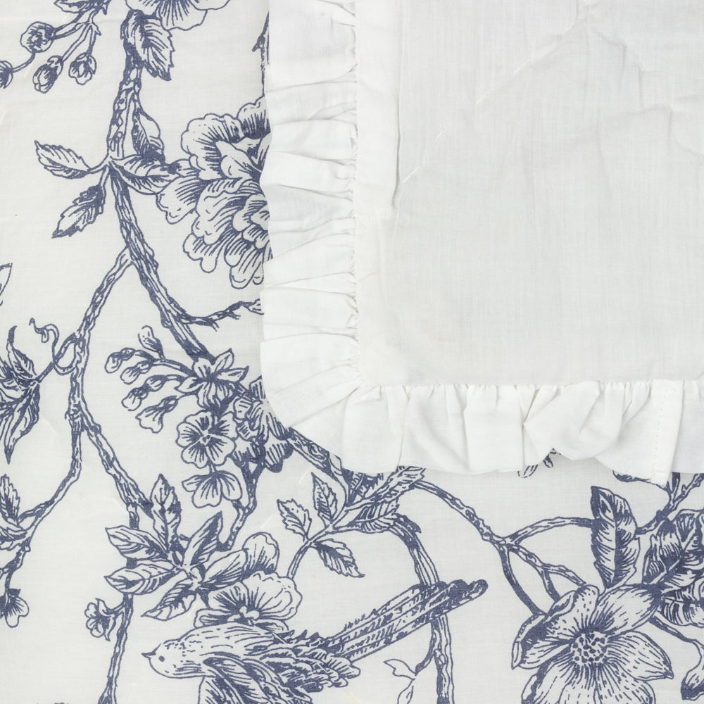 Hermione Ruffled Cotton Bedspread