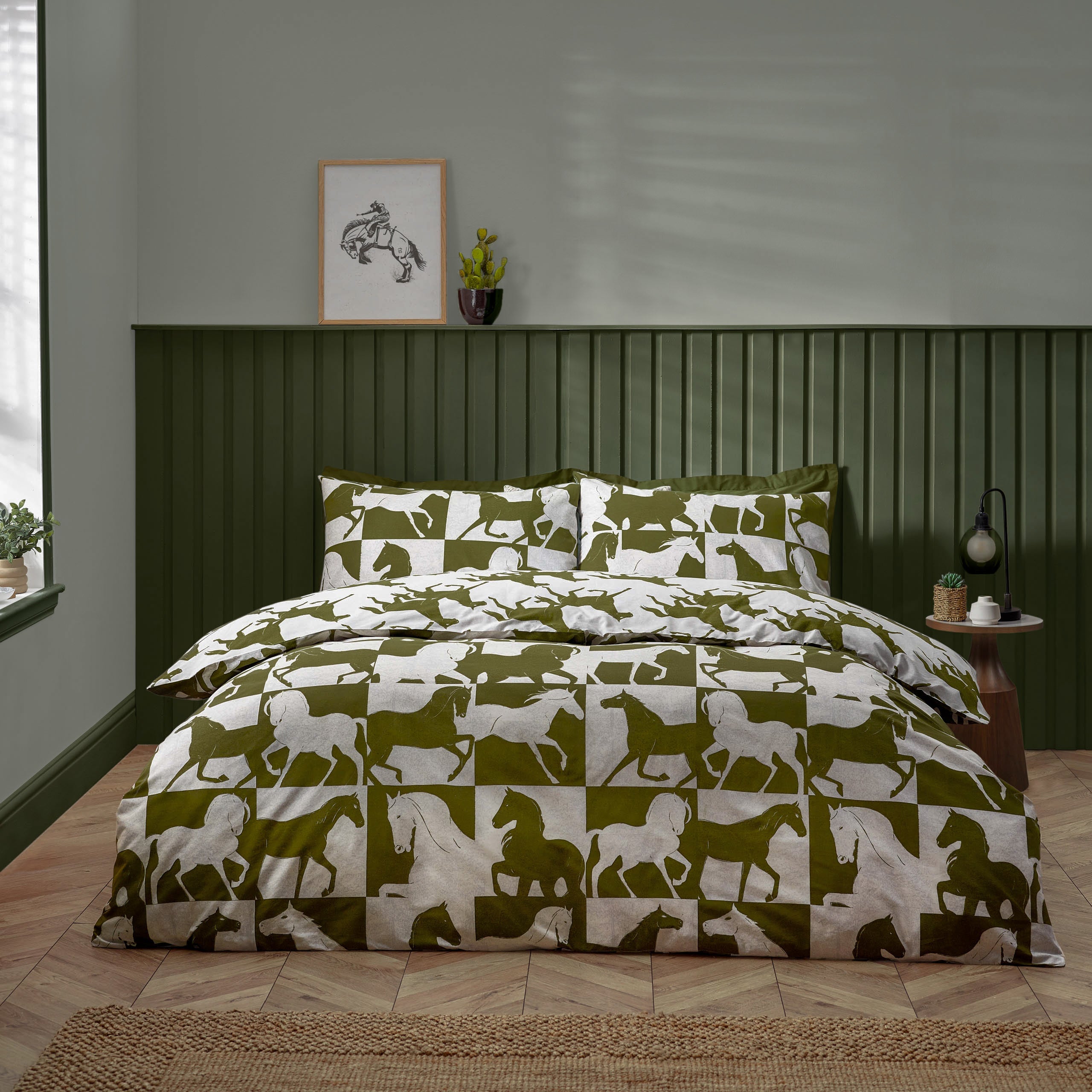 Herve Reversible Duvet Cover Set
