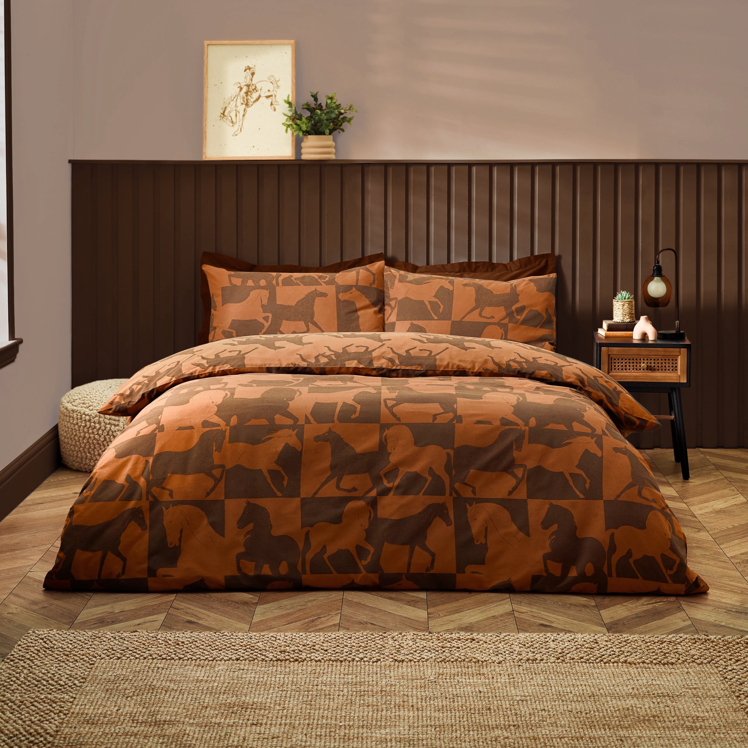 Herve Reversible Duvet Cover Set