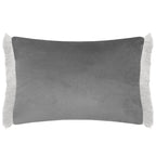 Hettie Printed Ruche Fringe Cushion