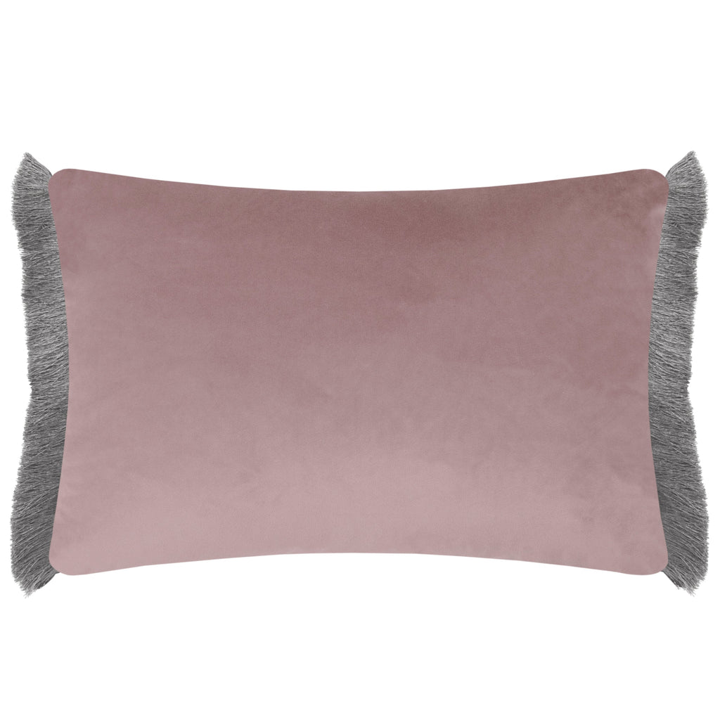 Hettie Printed Ruche Fringe Cushion