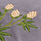 Hettie Embroidered Velvet Cushion
