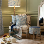 Hettie Printed Piped Cushion