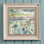 Highland Haze Framed Print