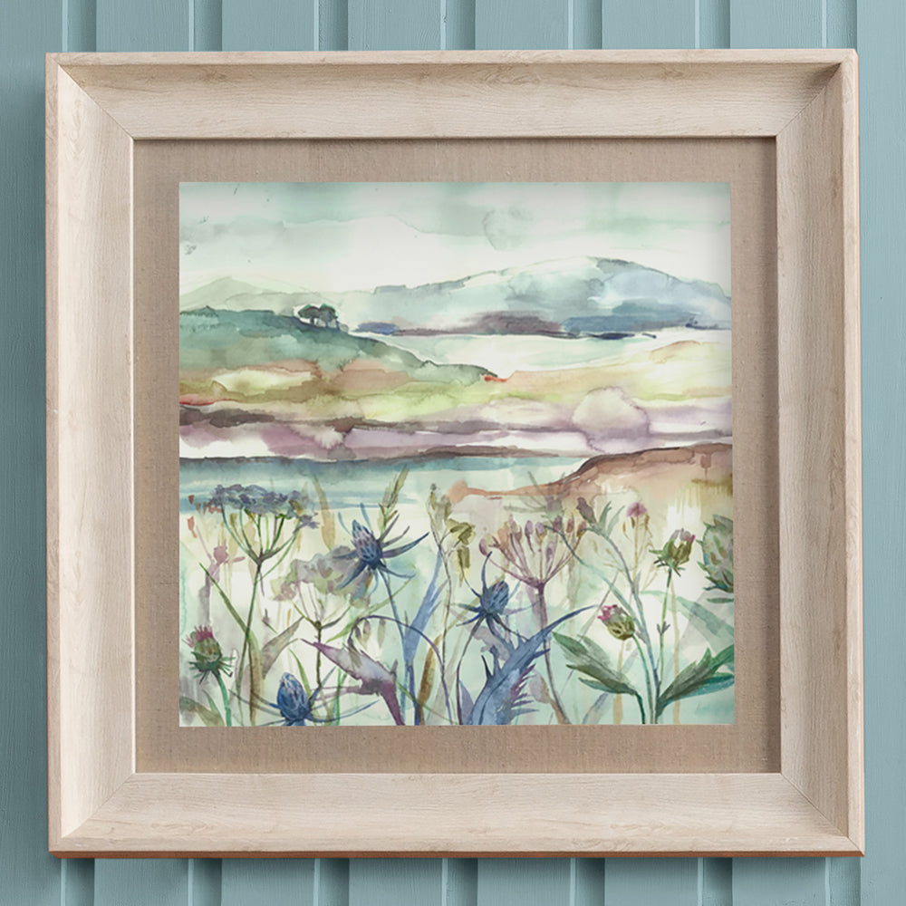 Highland Haze Framed Print