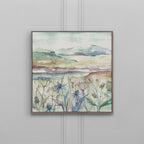 Highland Haze Framed Canvas