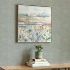 Highland Haze Framed Canvas