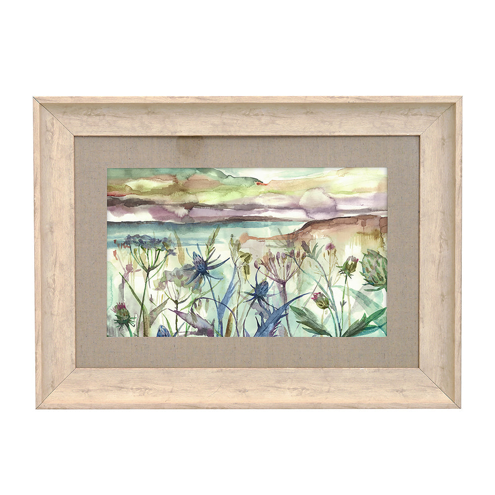 Highland Haze Framed Print