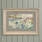 Highland Haze Framed Print