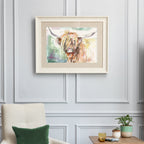 Highland Cow Bruce Framed Print