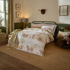 Highland Cattle 100% Cotton Reversible Duvet Cover Set