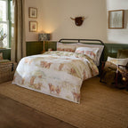 Highland Cattle 100% Cotton Reversible Duvet Cover Set