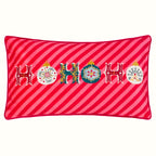 HoHoHo Velvet Piped Cushion