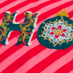 HoHoHo Velvet Piped Cushion