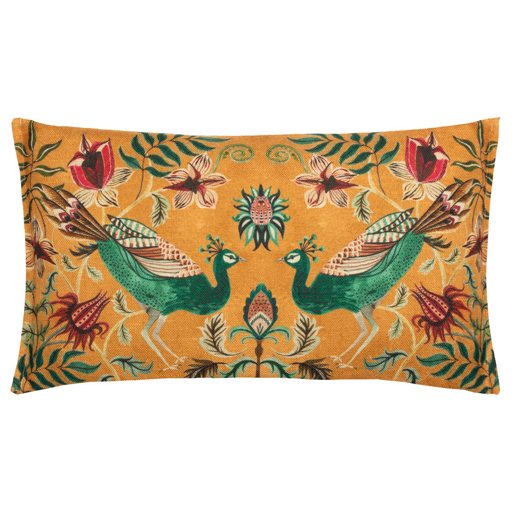 Holland Park Duo Rectangular Peacock Cushion