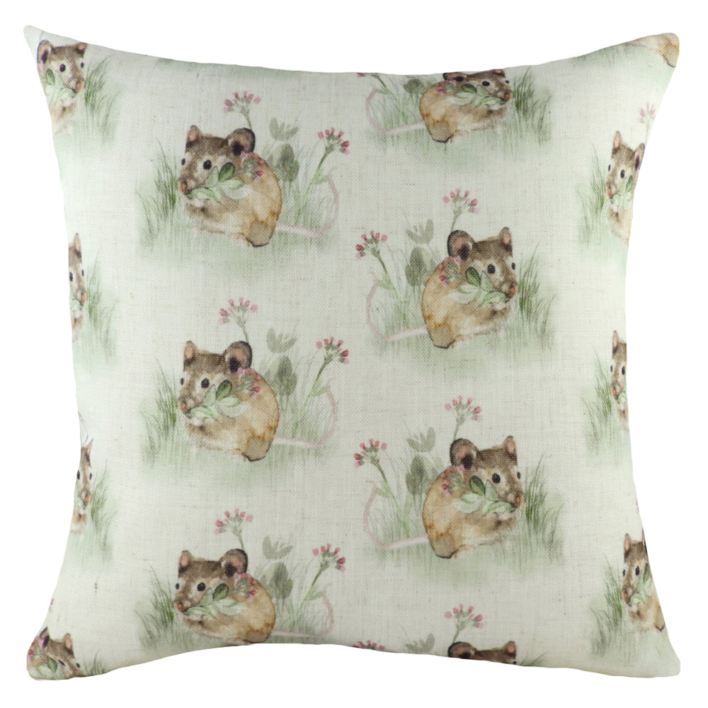 Hedgerow Mice Repeat Cushion