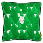 Hide + Seek Santa Cushion
