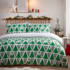 Hide + Seek Santa Christmas Duvet Cover Set