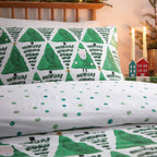Hide + Seek Santa Christmas Duvet Cover Set