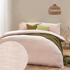 Heaton Stripe Duvet Cover Set