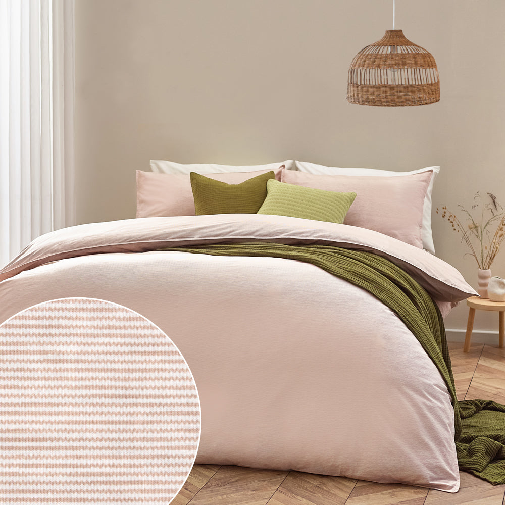 Heaton Stripe Duvet Cover Set