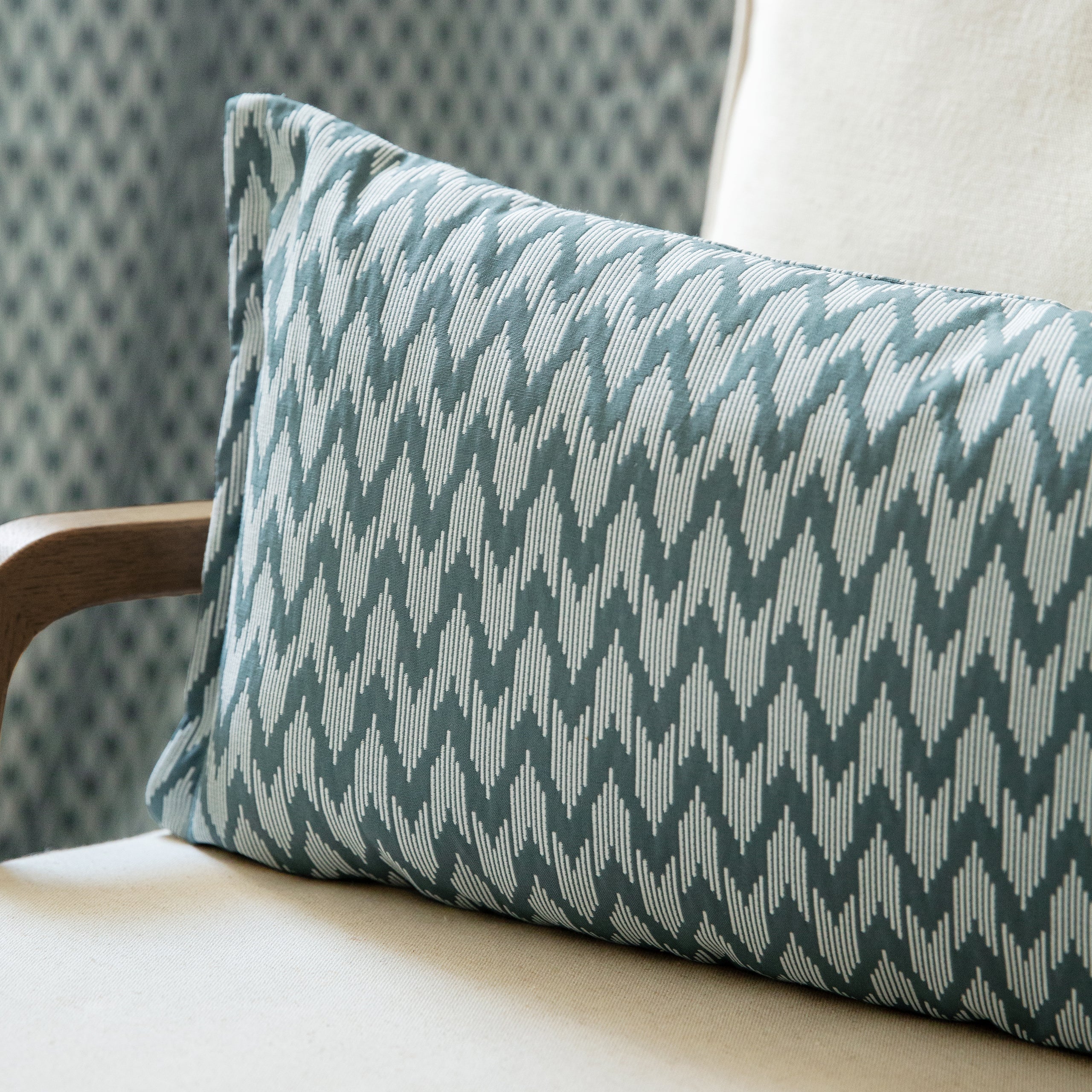 Hutton Woven Jacquard Cushion