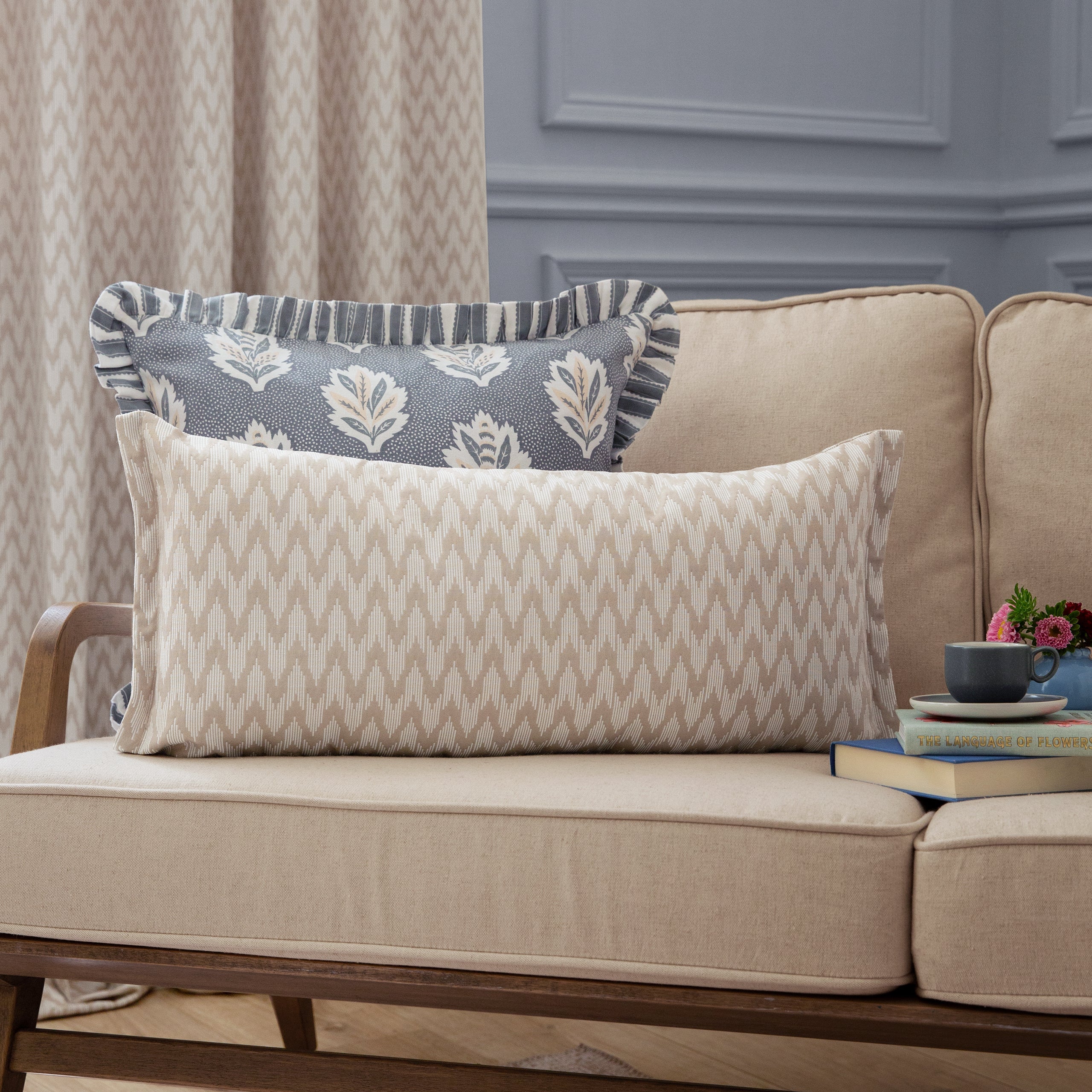 Hutton Woven Jacquard Cushion