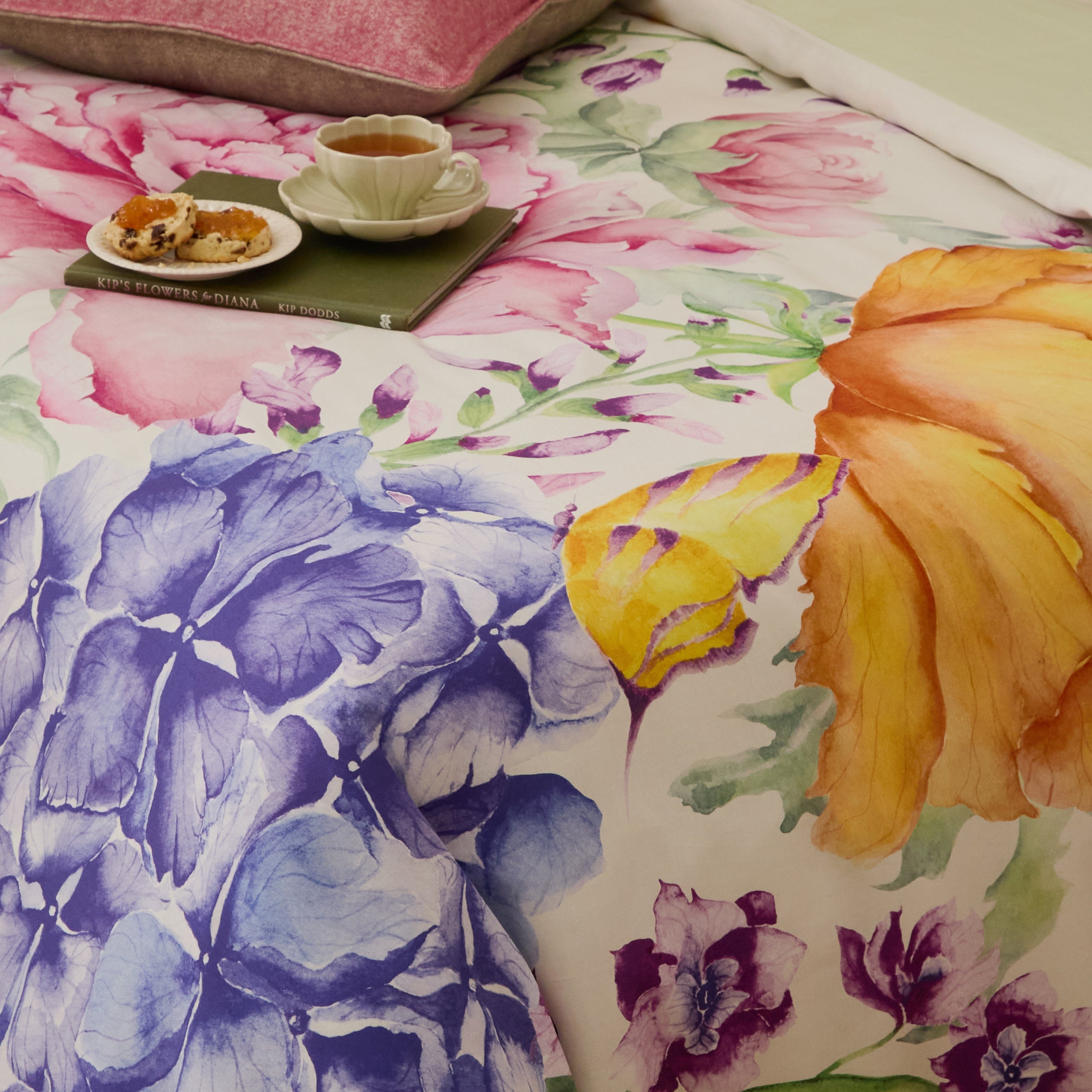 Idalia Printed Duvet Cover Set