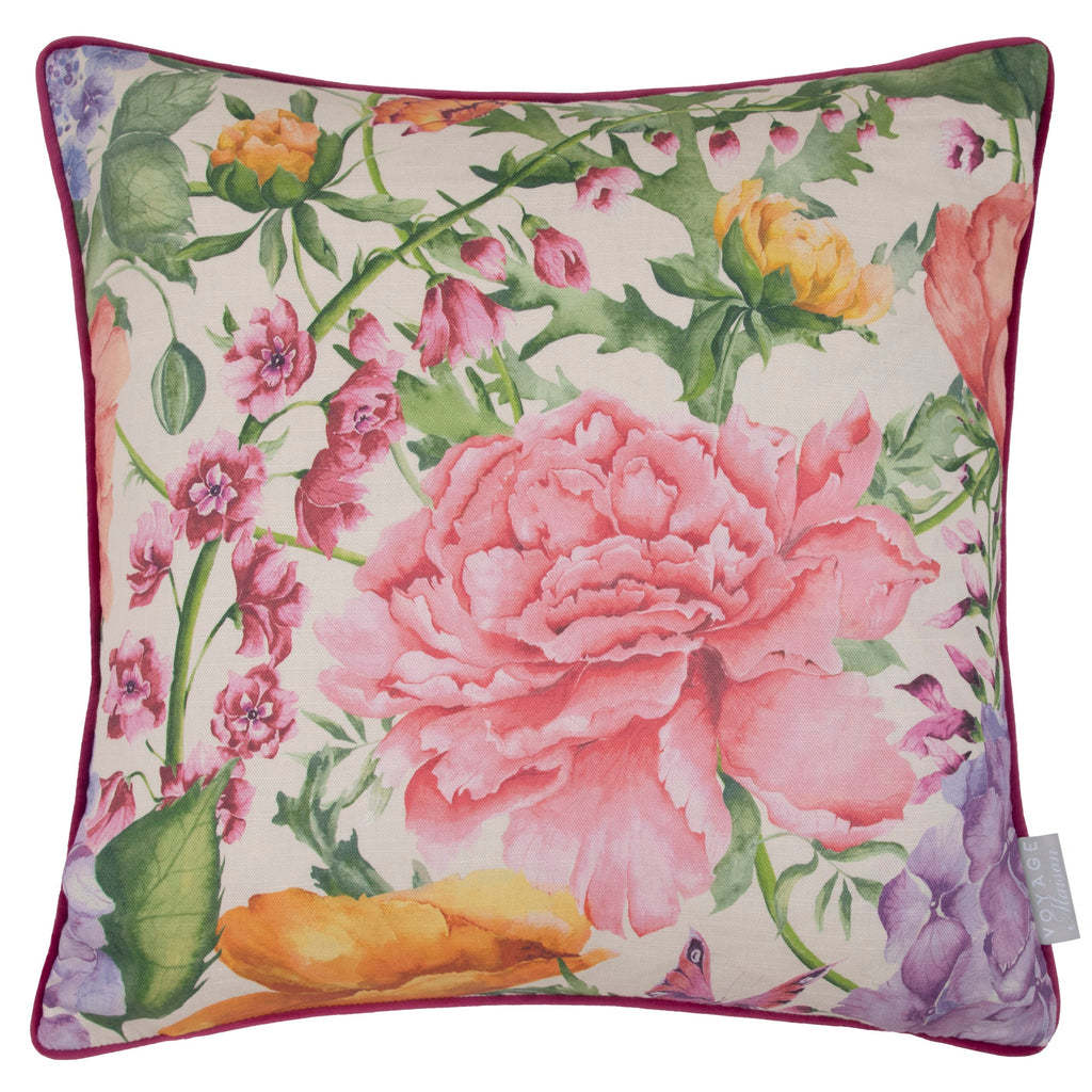 Idalia Printed Piped Cushion
