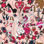 Inked Tattoo Inspired Duvet Cover Set