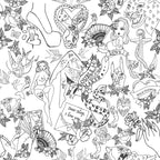 Inked Tattoo Inspired Duvet Cover Set