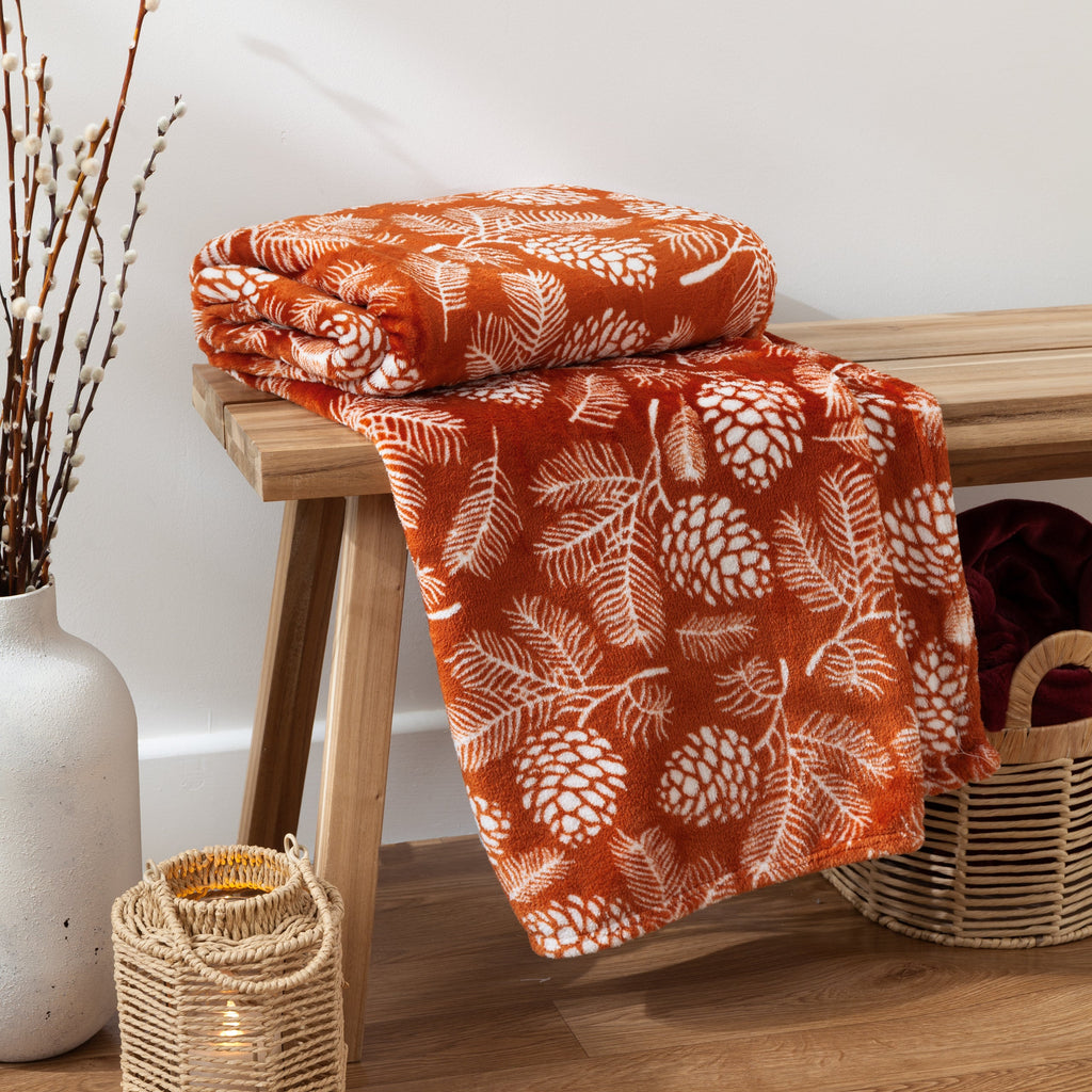 Irwin Woodland Fleece Throw