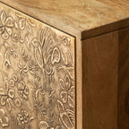 Isadora Embossed Cabinet Antique