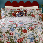 Ishana Reversible Floral Duvet Cover Set