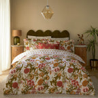 Ishana Reversible Floral Duvet Cover Set