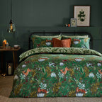 Into The Woods Printed Reversible Duvet Cover Set